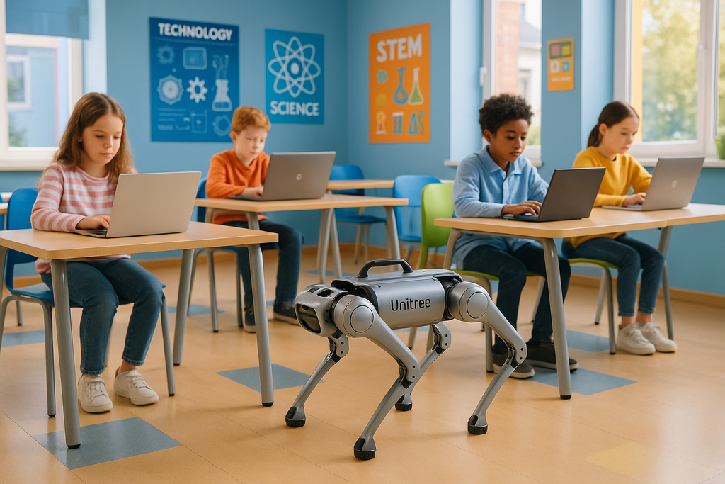 How Quadruped Robot Dogs Are Transforming STEM Education in 2025